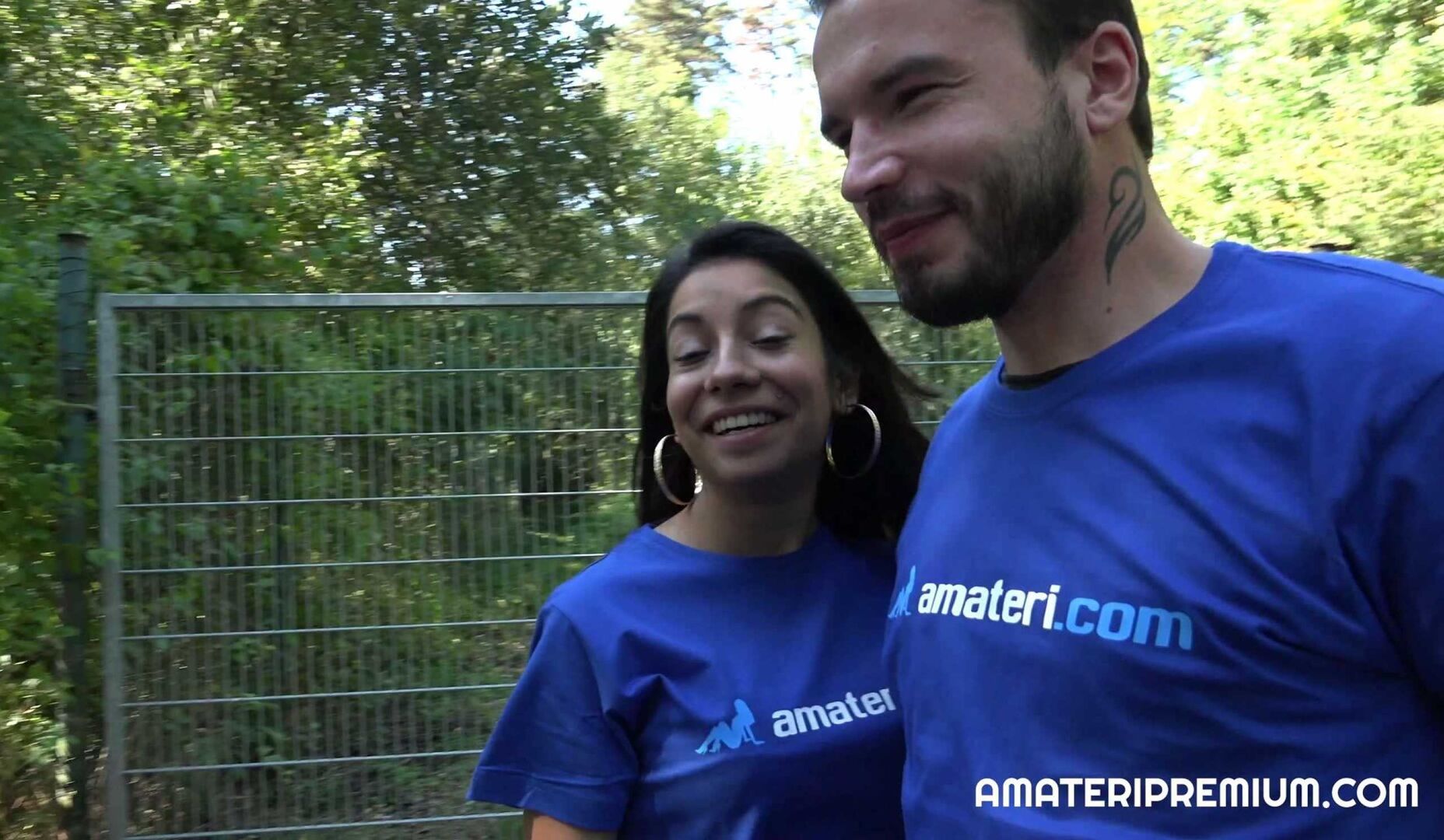 Czech amateurs couple Iveta and Adam