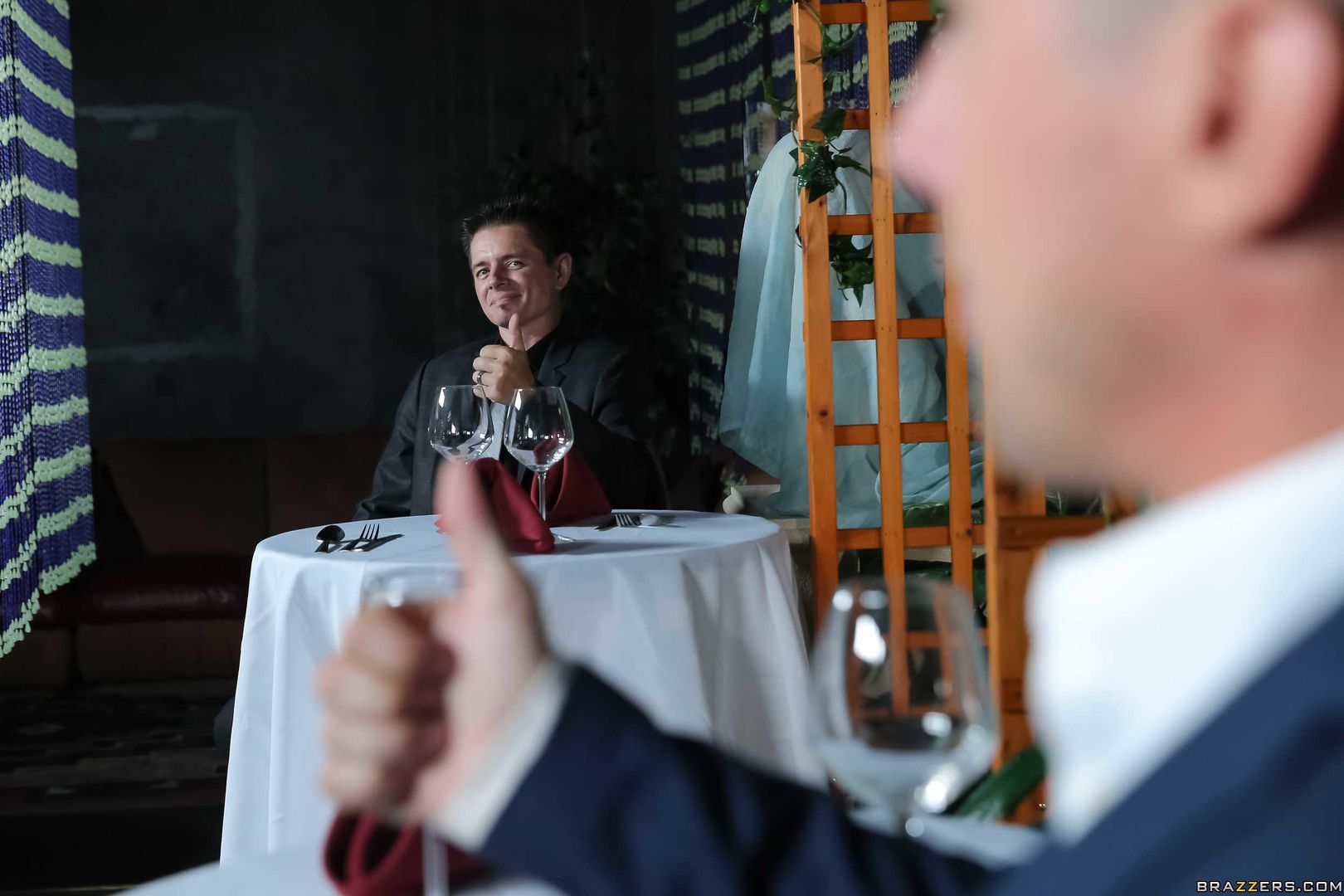 Giving Her A Big Tip