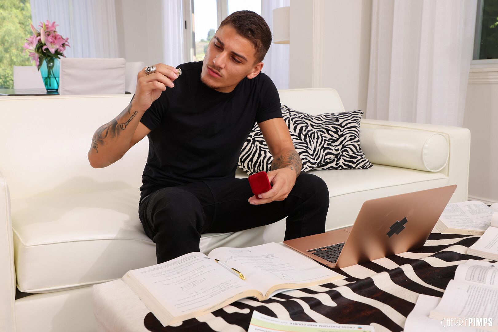 A Big Ring and Even Bigger Cock