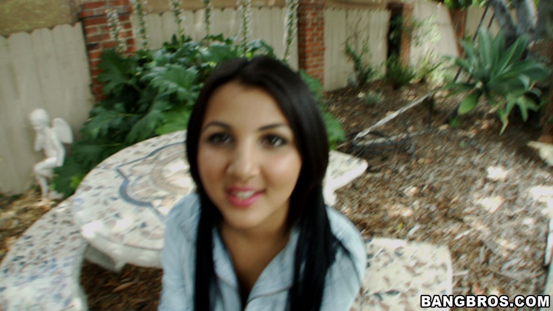 Freaky little hottie does a tug job