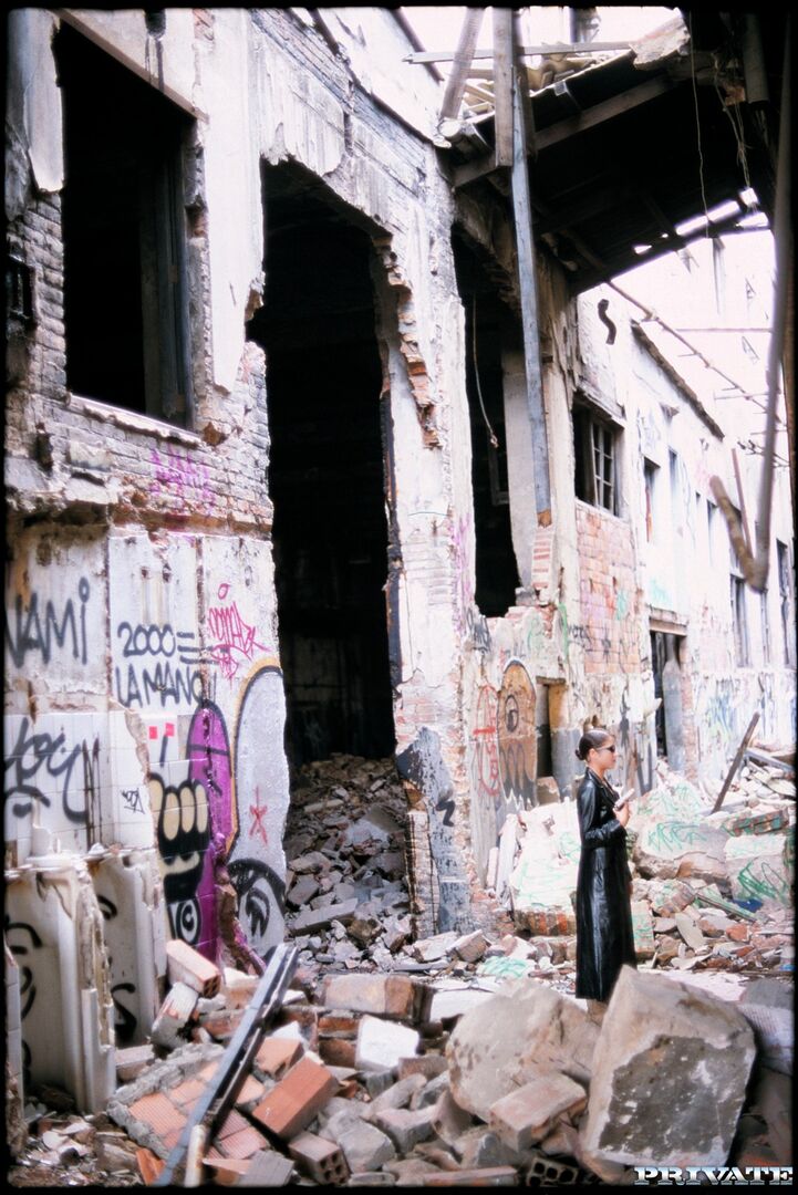 Tiffany Gets Fucked Hard inside of the Empty Industrial Warehouse