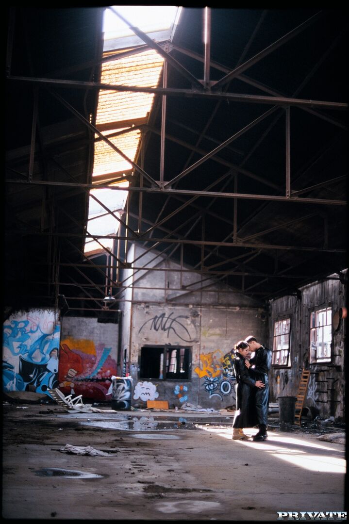 Tiffany Gets Fucked Hard inside of the Empty Industrial Warehouse