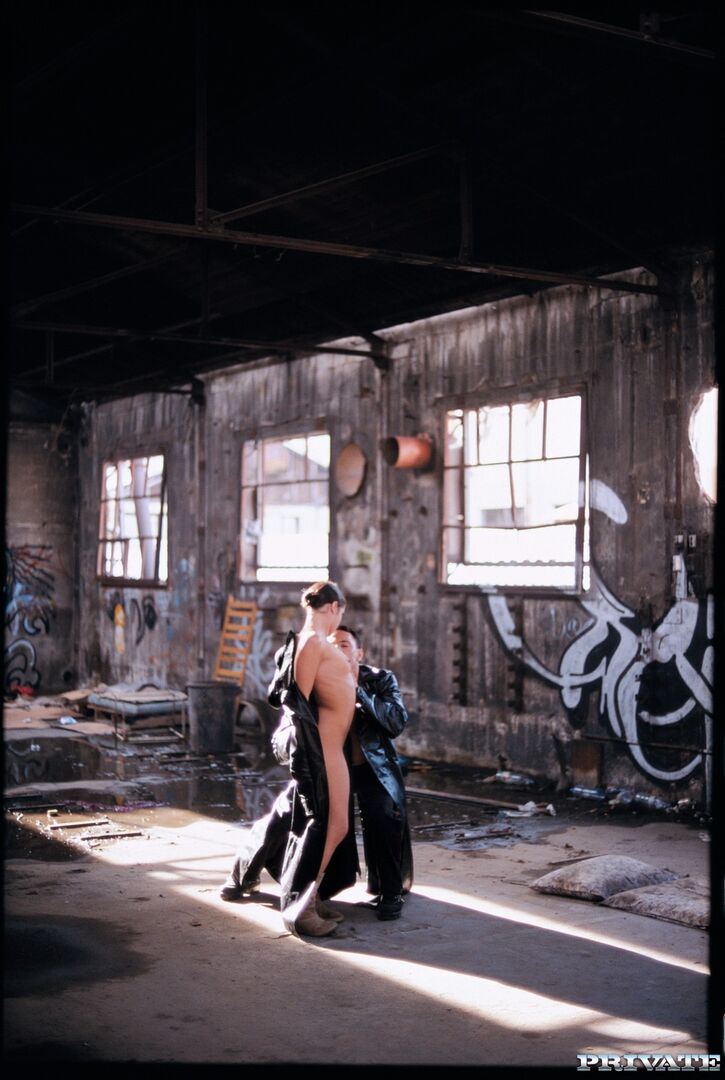 Tiffany Gets Fucked Hard inside of the Empty Industrial Warehouse