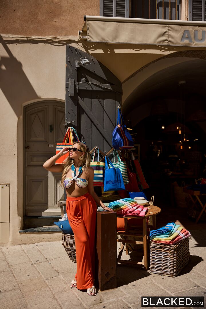 Blake Blossom First Ever BBC Threesome