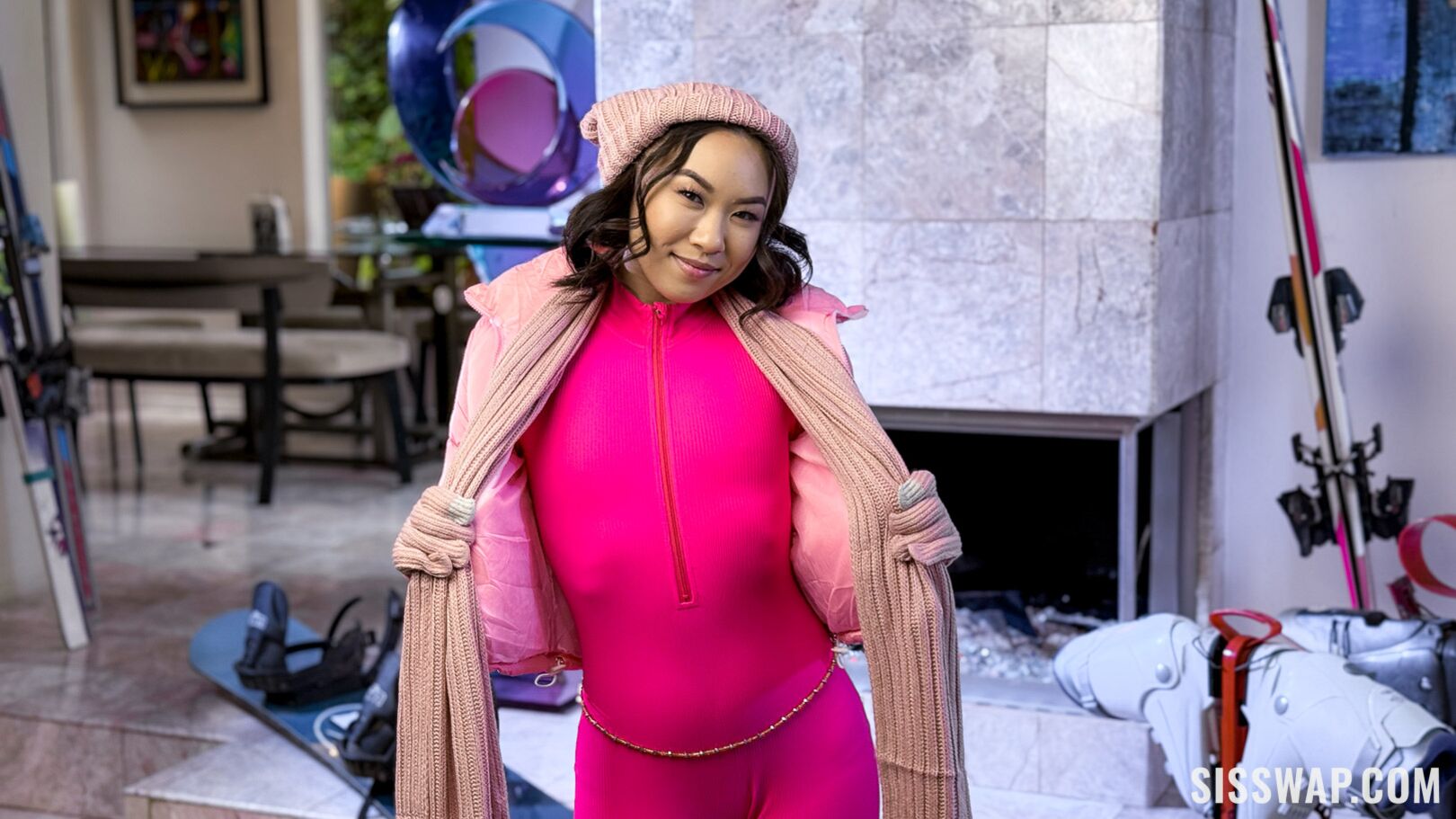 Our Pussy Withdrawal Ends With a Snowed-In Swap!