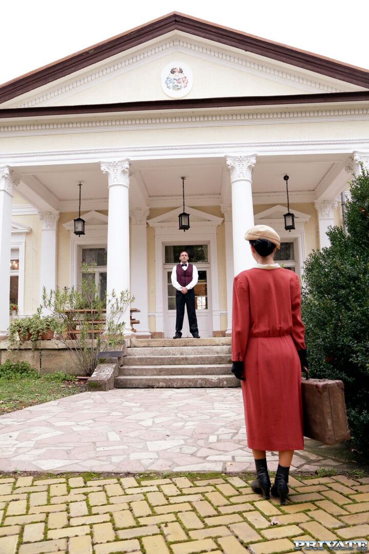 Jessyka the Maid Gets a Hard Anal Pounding While Setting the Table