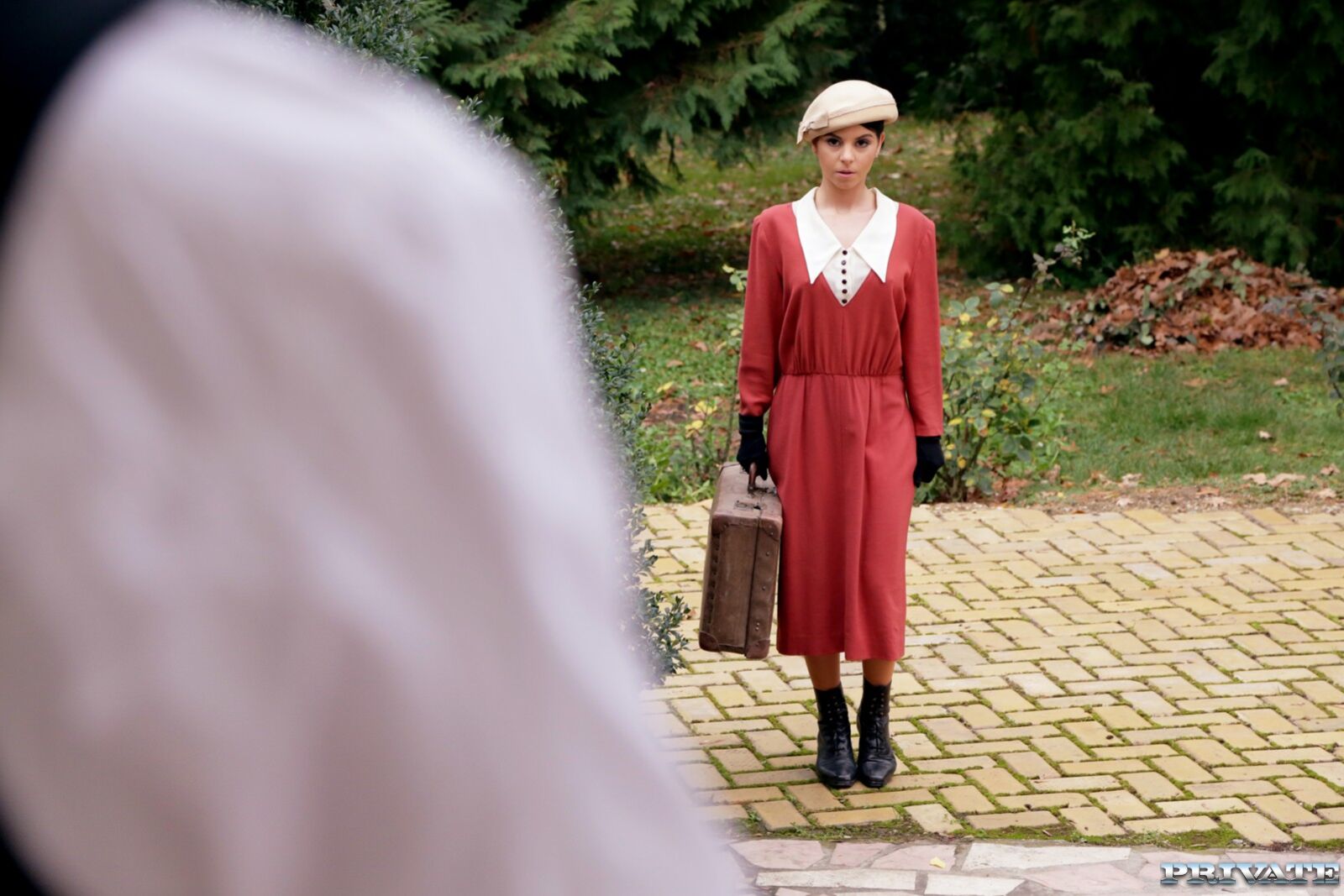 Jessyka the Maid Gets a Hard Anal Pounding While Setting the Table