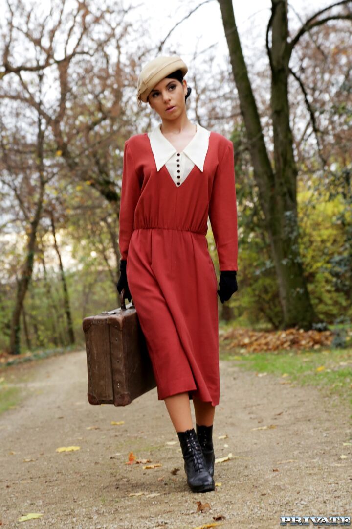 Jessyka the Maid Gets a Hard Anal Pounding While Setting the Table