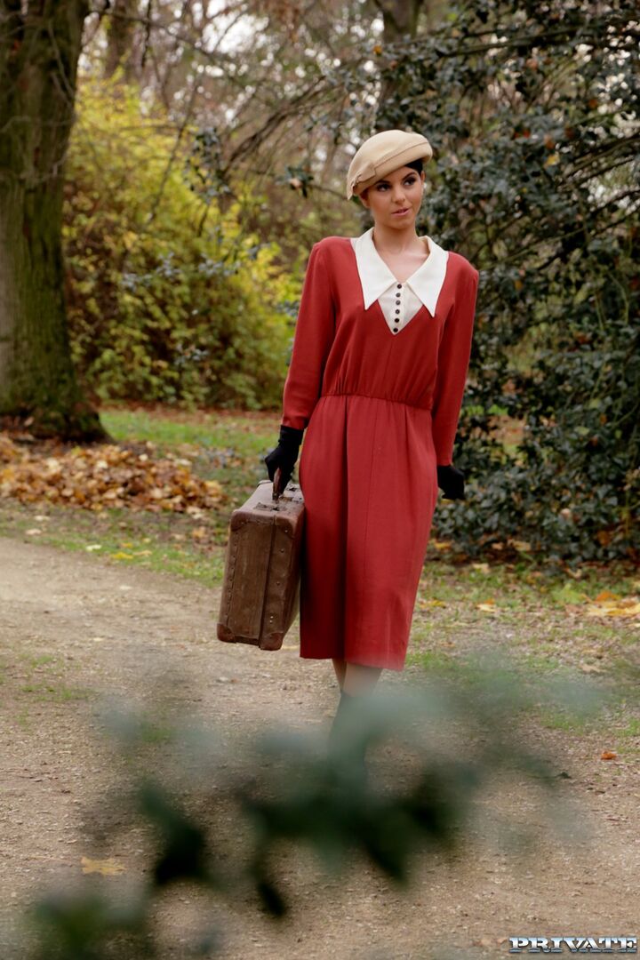 Jessyka the Maid Gets a Hard Anal Pounding While Setting the Table