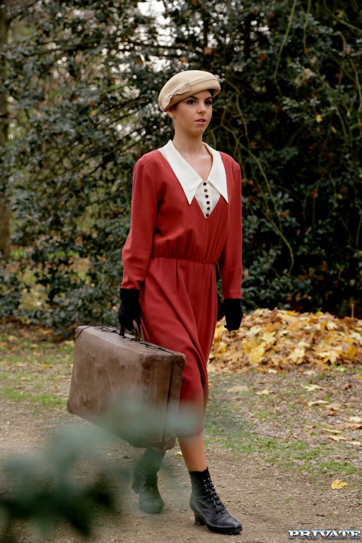 Jessyka the Maid Gets a Hard Anal Pounding While Setting the Table