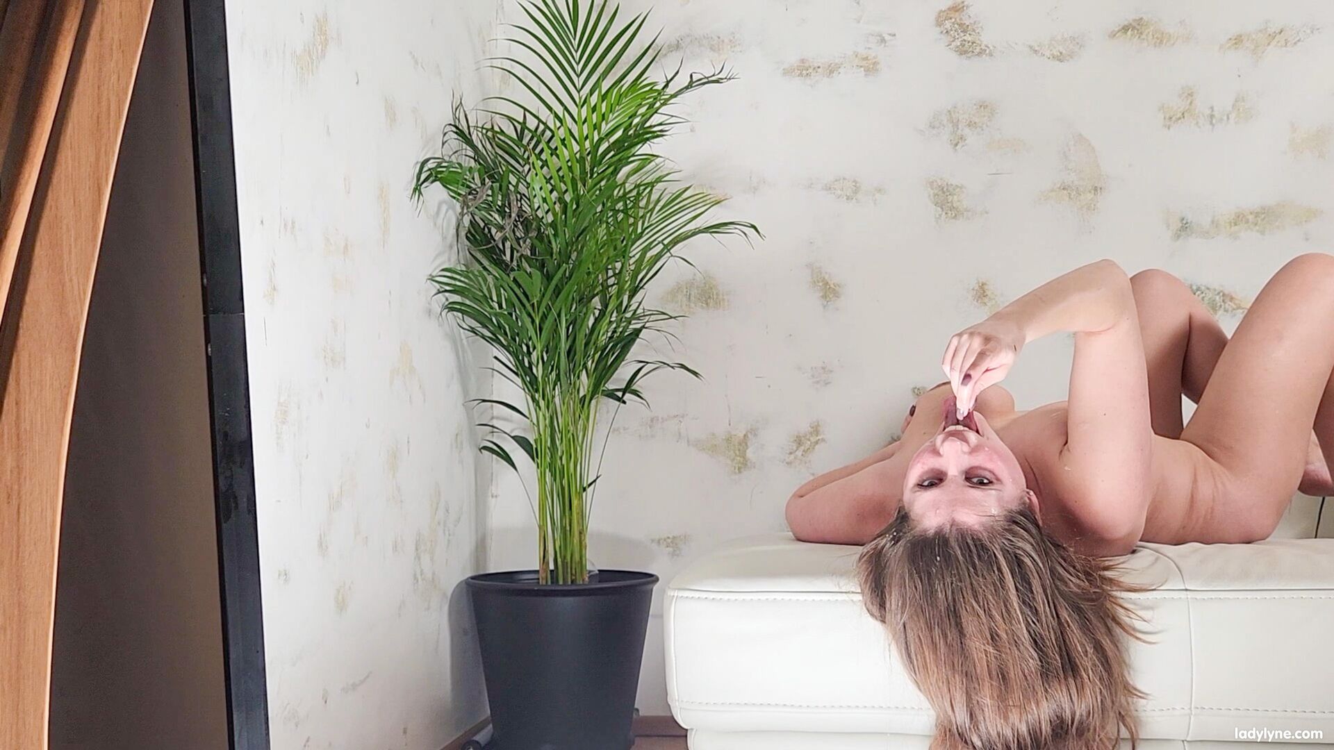 Spray all over my face please