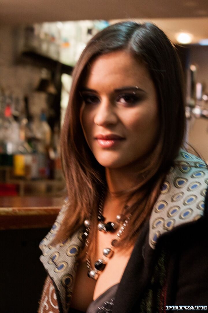 Alice Has Tattoos and Attitude as She Fucks a Bar Full of Men