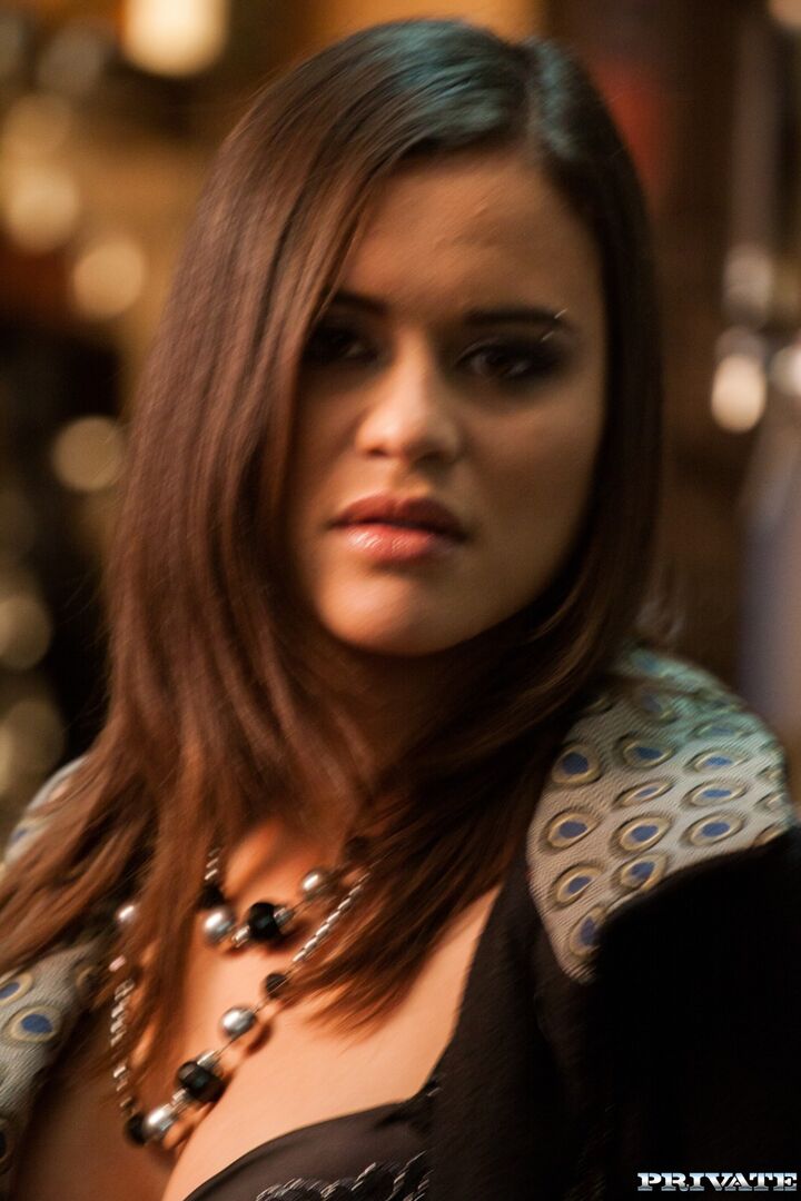 Alice Has Tattoos and Attitude as She Fucks a Bar Full of Men