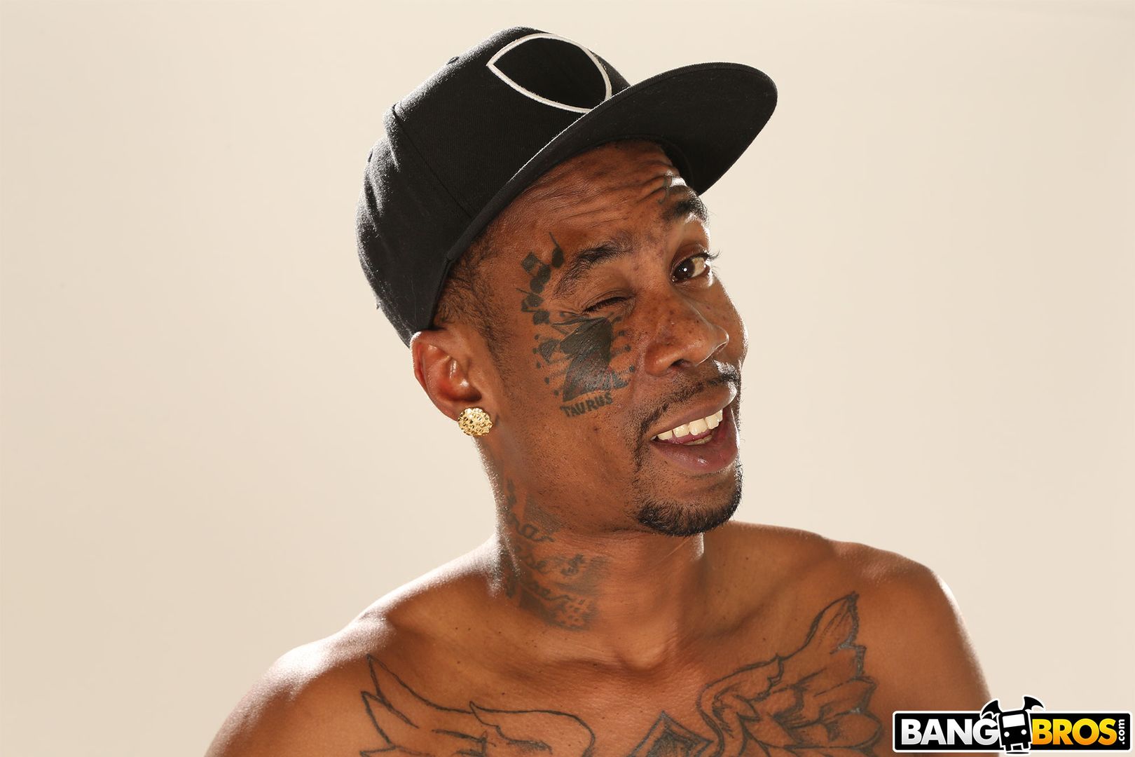 Modeling For Some Big Black Cock