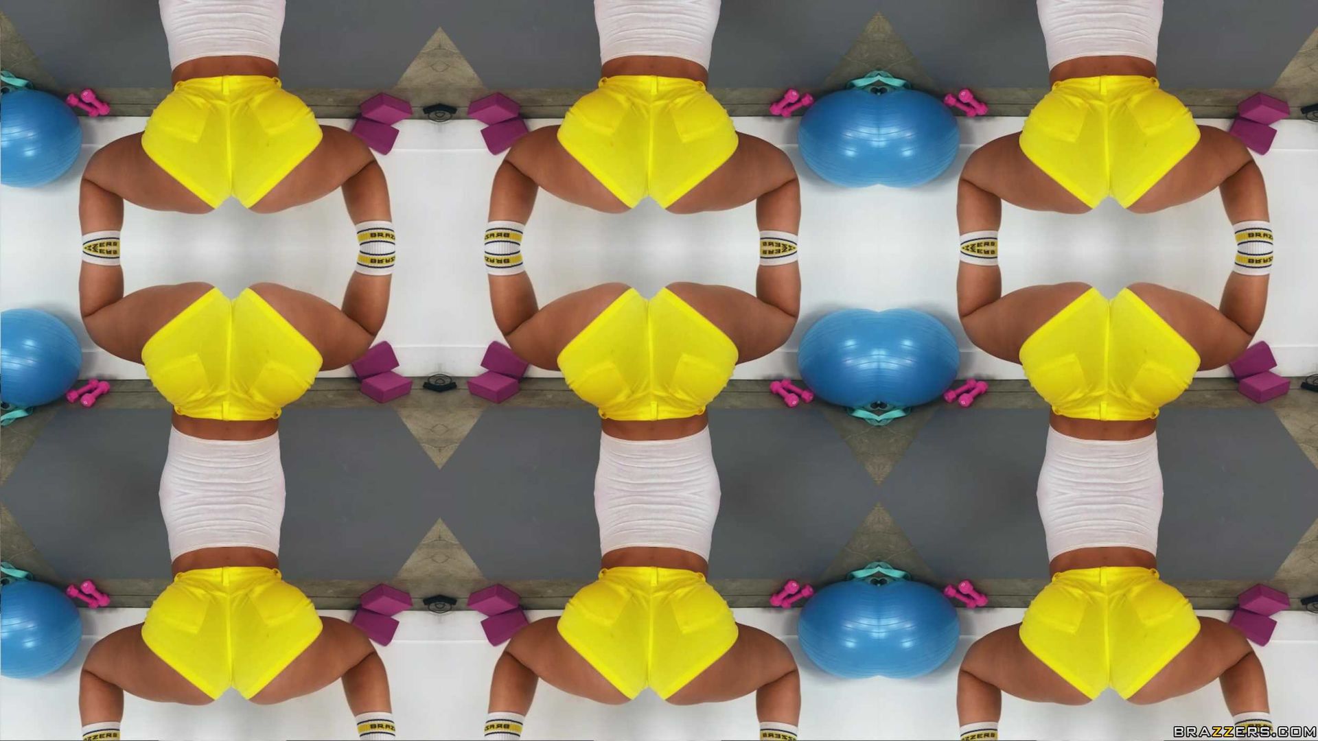 Luna's Oiled-Up Exercises