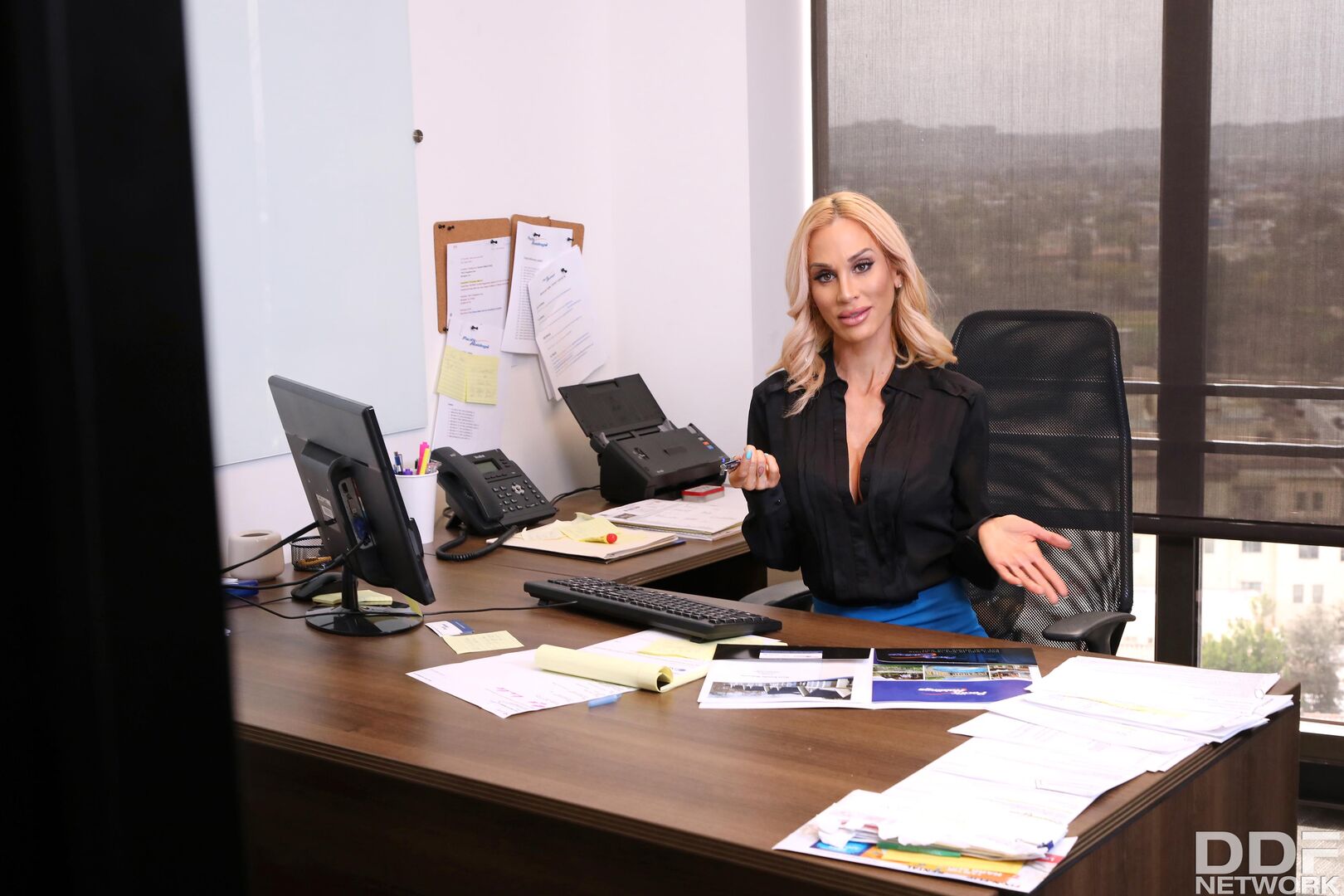 Railed in Office High Rise