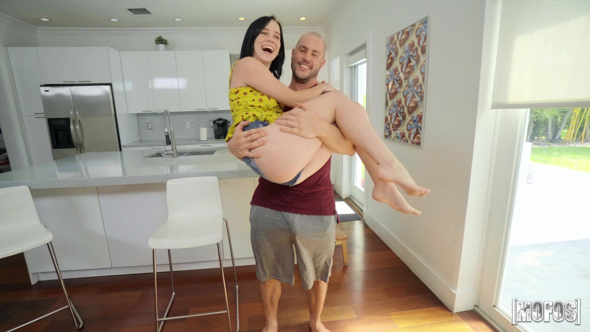 Tiny Spinner Gets Big Dick