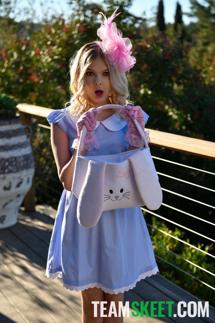 Playing With My Little Bunny