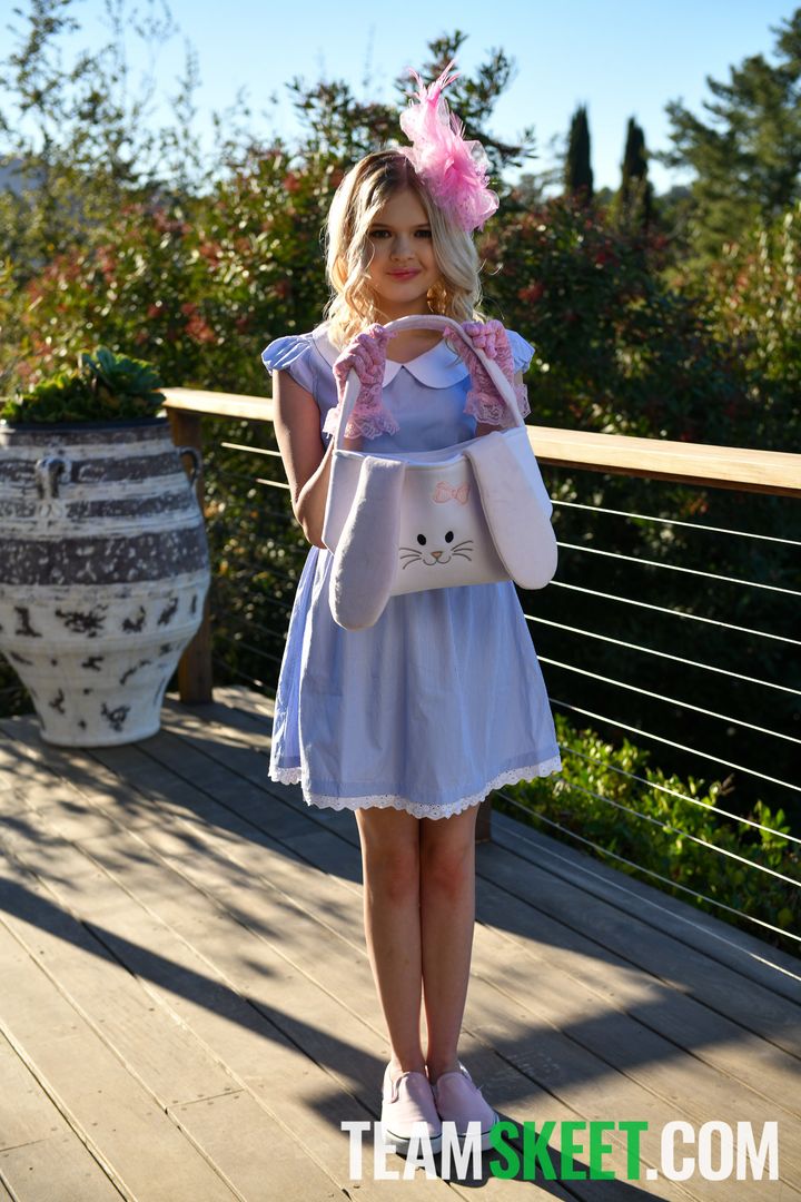 Playing With My Little Bunny