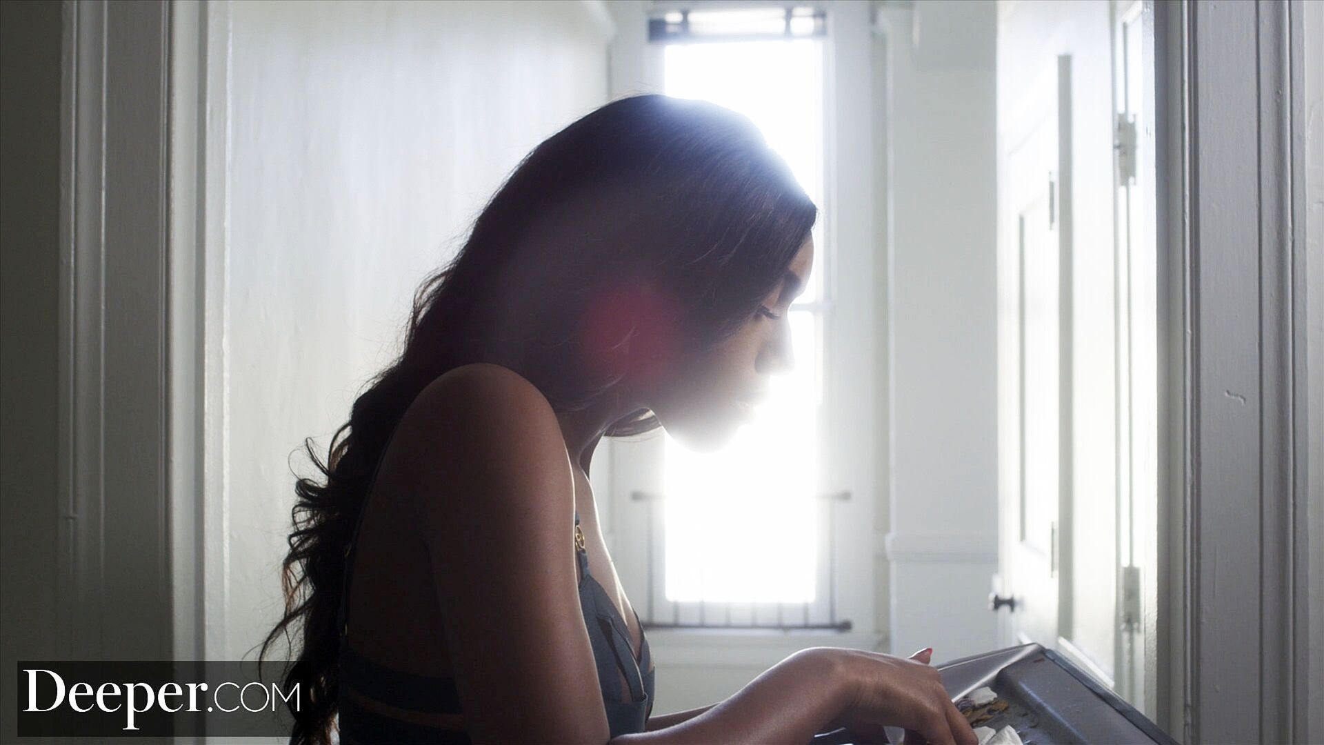 Gorgeous Ebony Ashley Aleigh Fucked from Every Angle