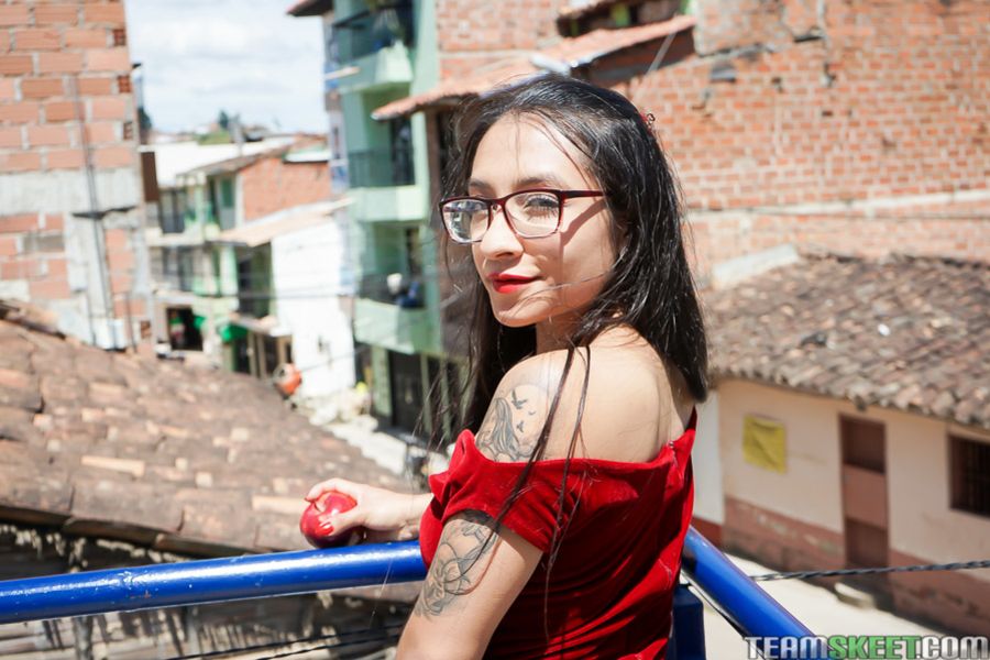 Nerdy Latina Nymphomania