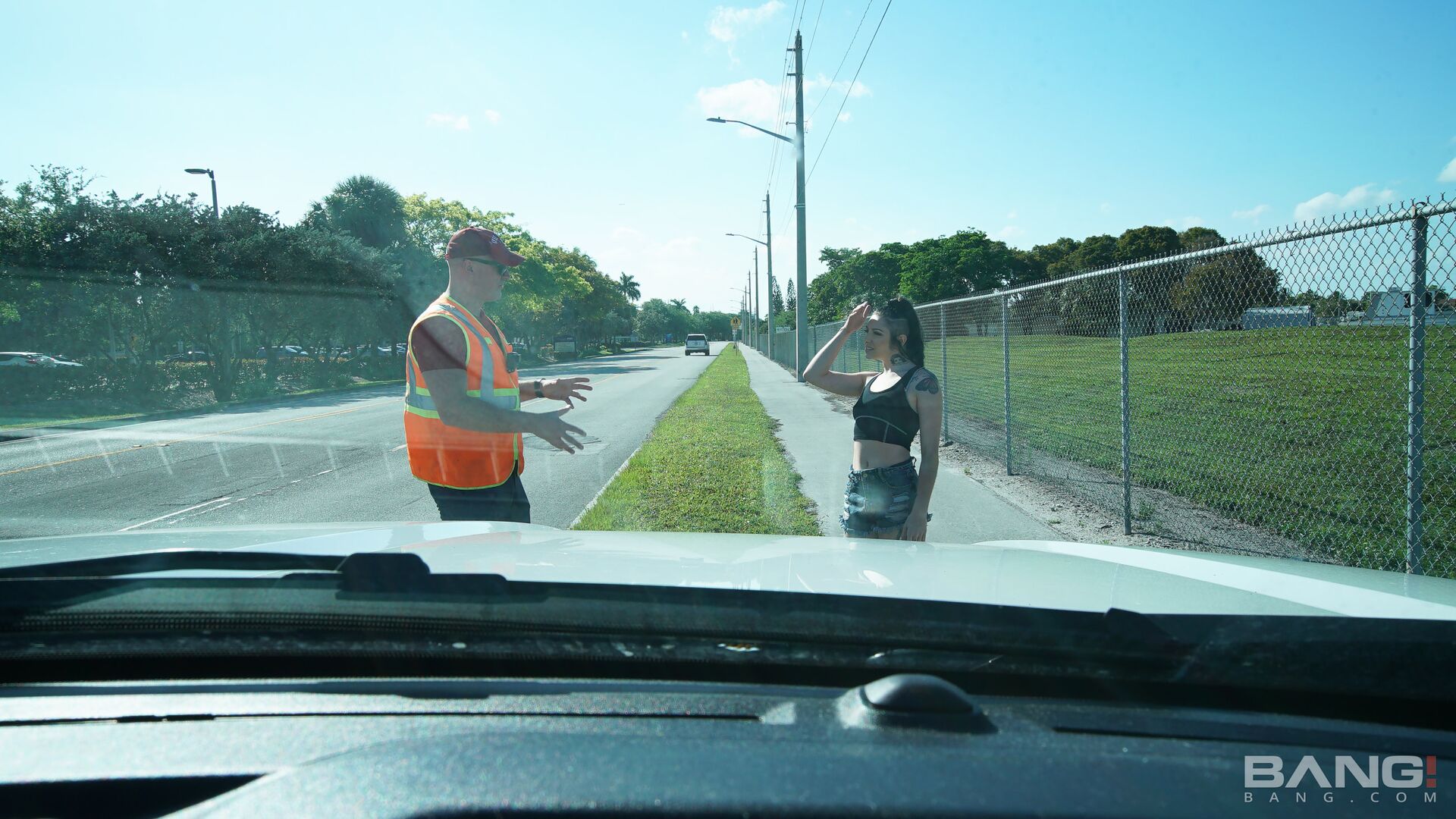 Brenna Mckenna Gets A Ride Back To The Shop For Some Power Tool Drilling
