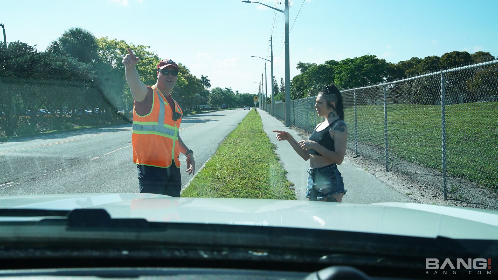 Brenna Mckenna Gets A Ride Back To The Shop For Some Power Tool Drilling