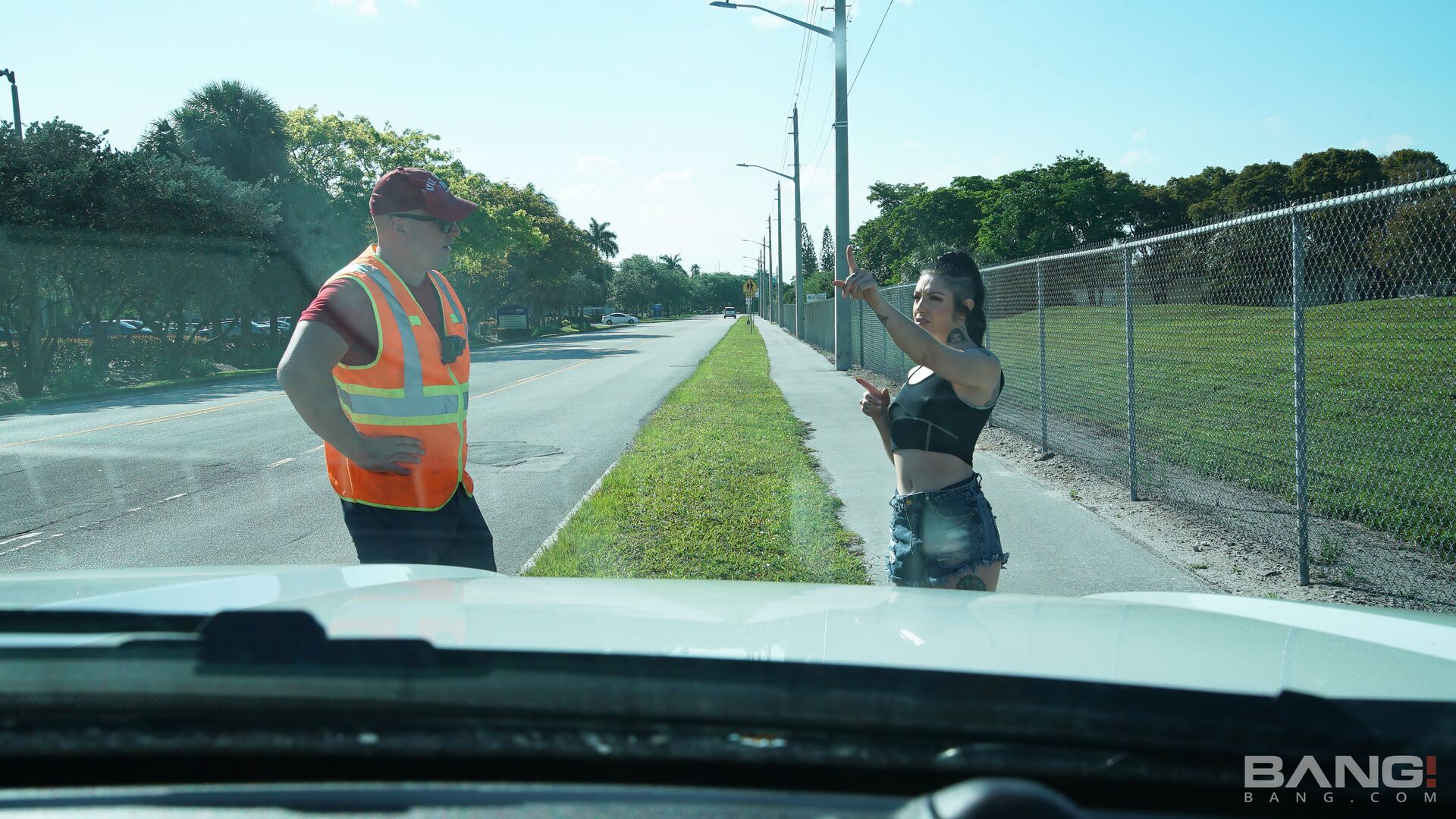 Brenna Mckenna Gets A Ride Back To The Shop For Some Power Tool Drilling
