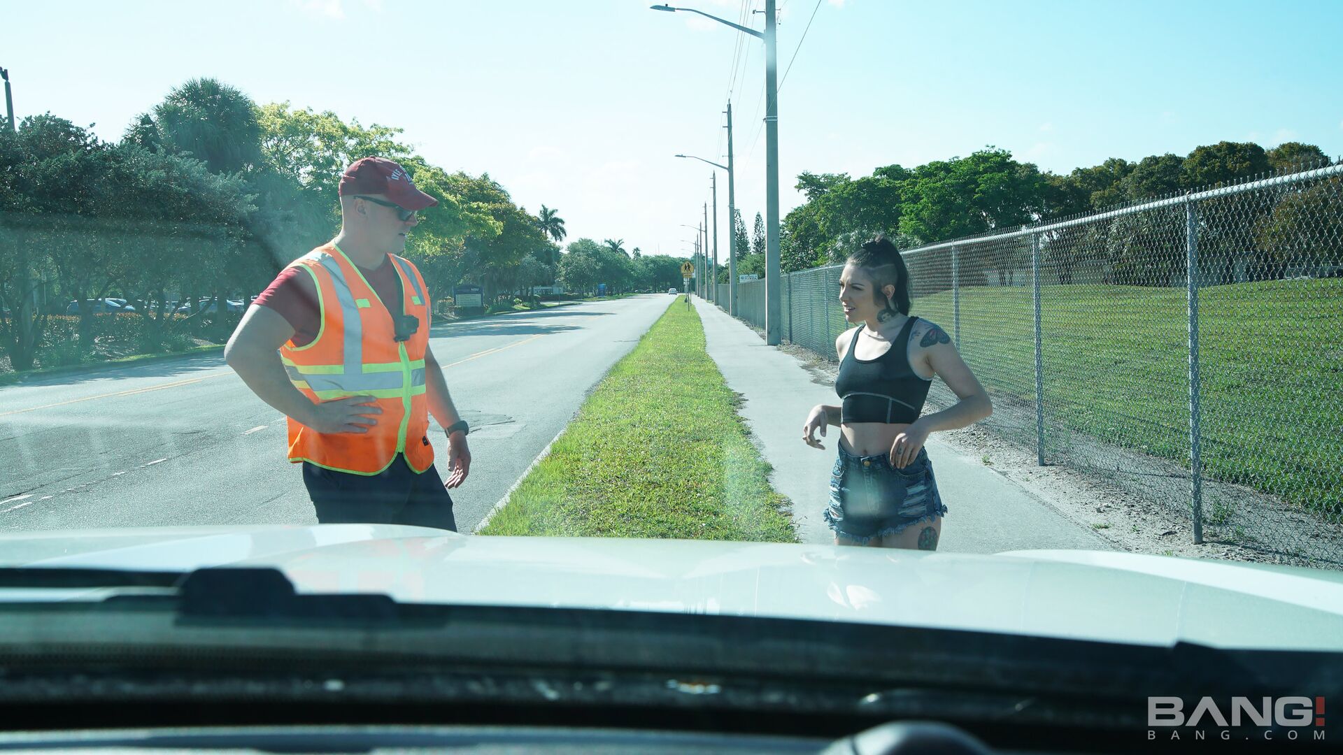 Brenna Mckenna Gets A Ride Back To The Shop For Some Power Tool Drilling