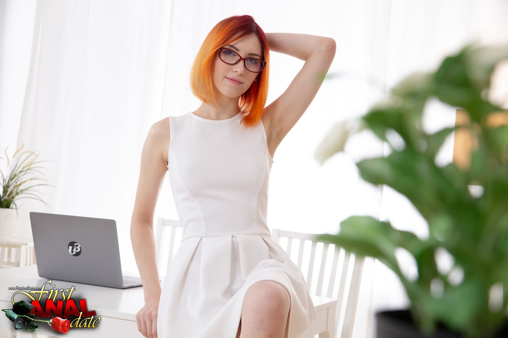 Elin Holm redhead teeny anal