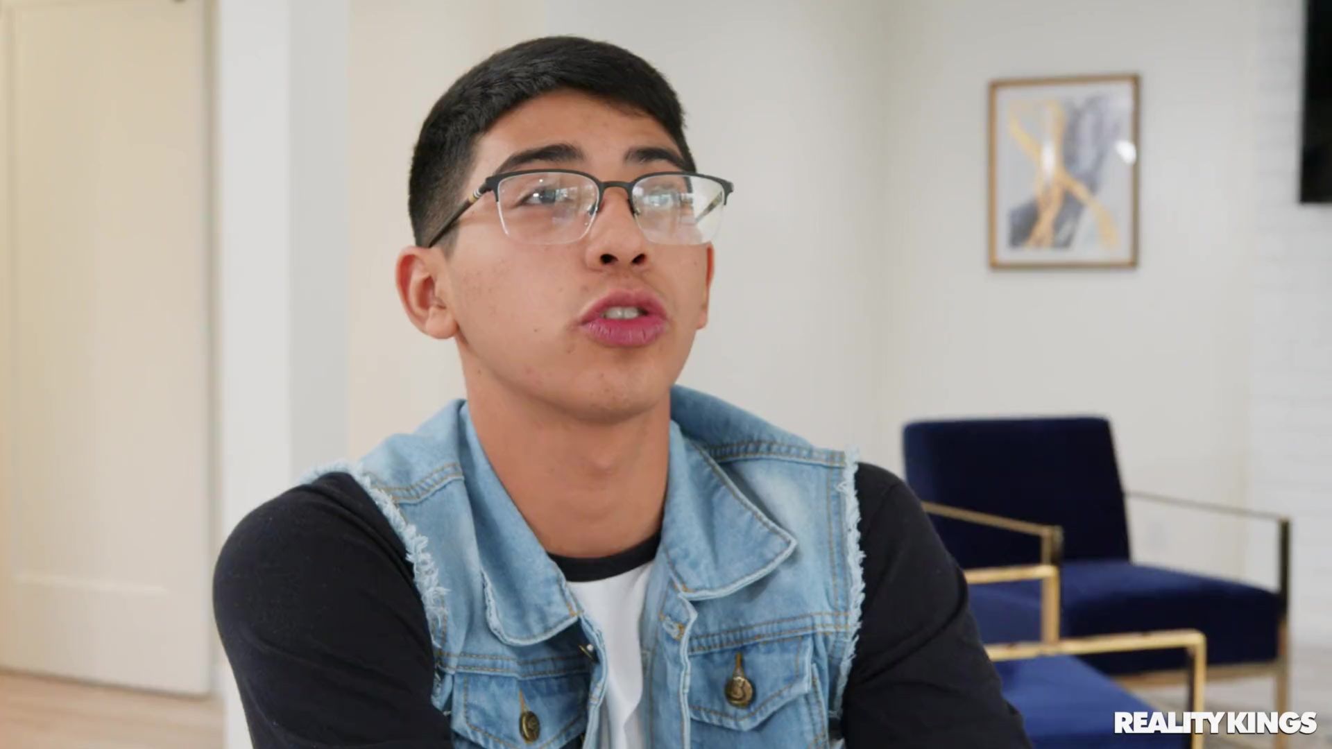 Behind His Mom's Back