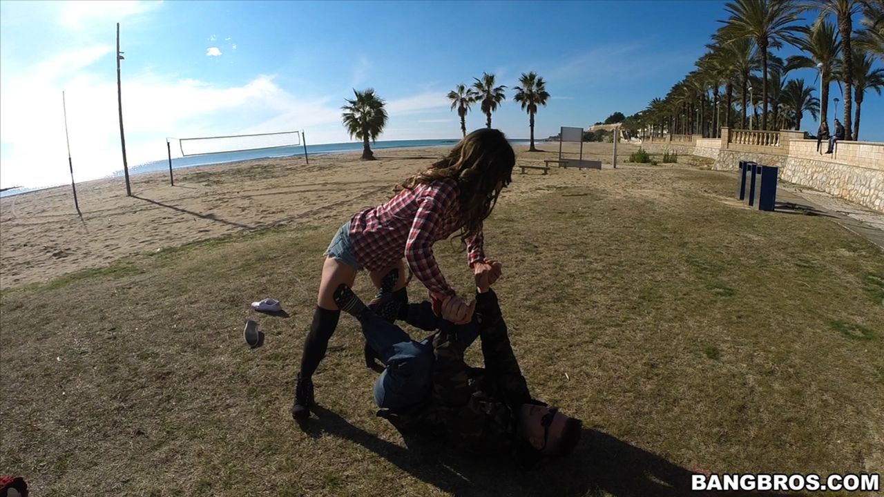 Fucking at the beach!