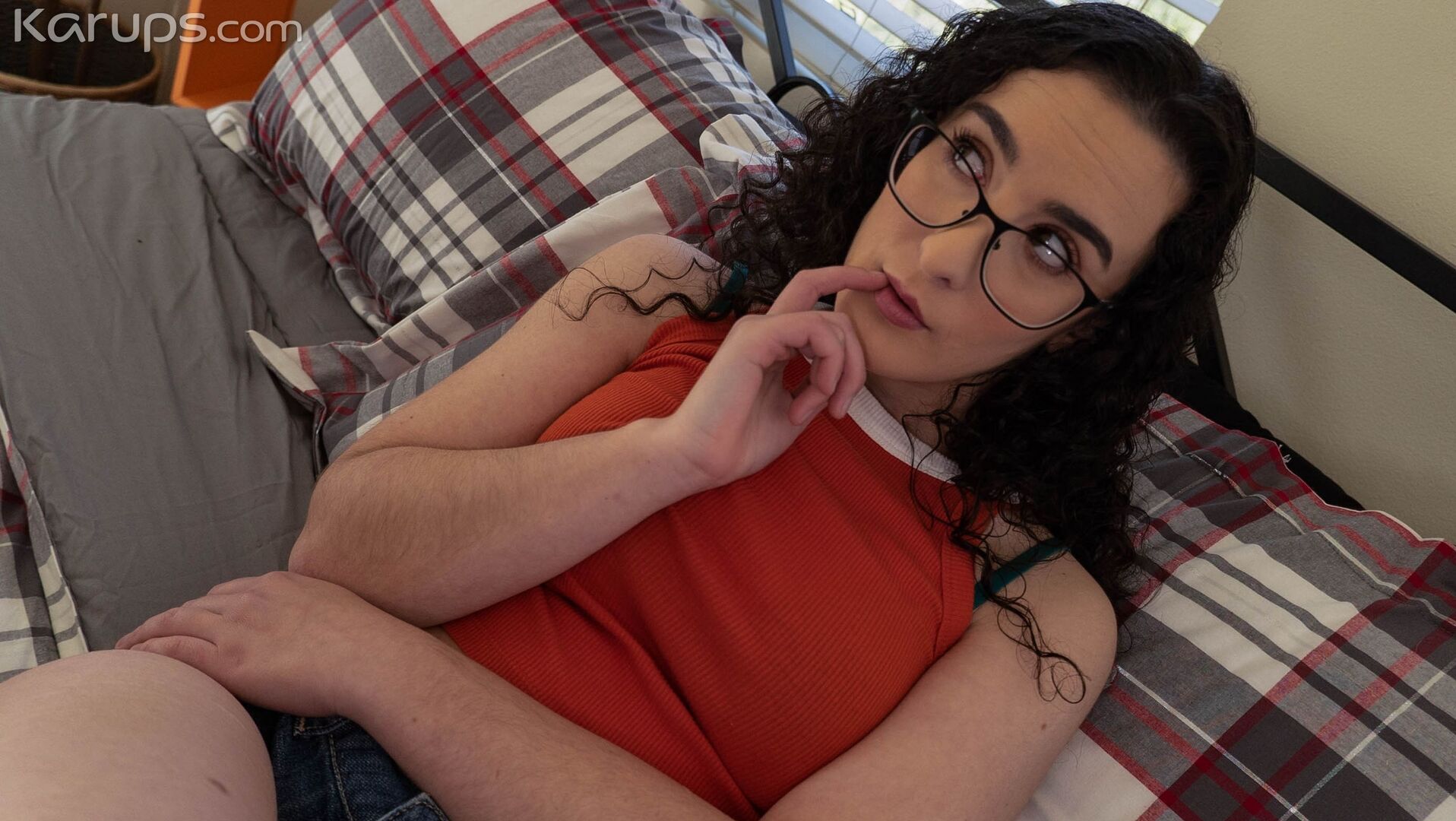 PLEASING HER PROFESSOR