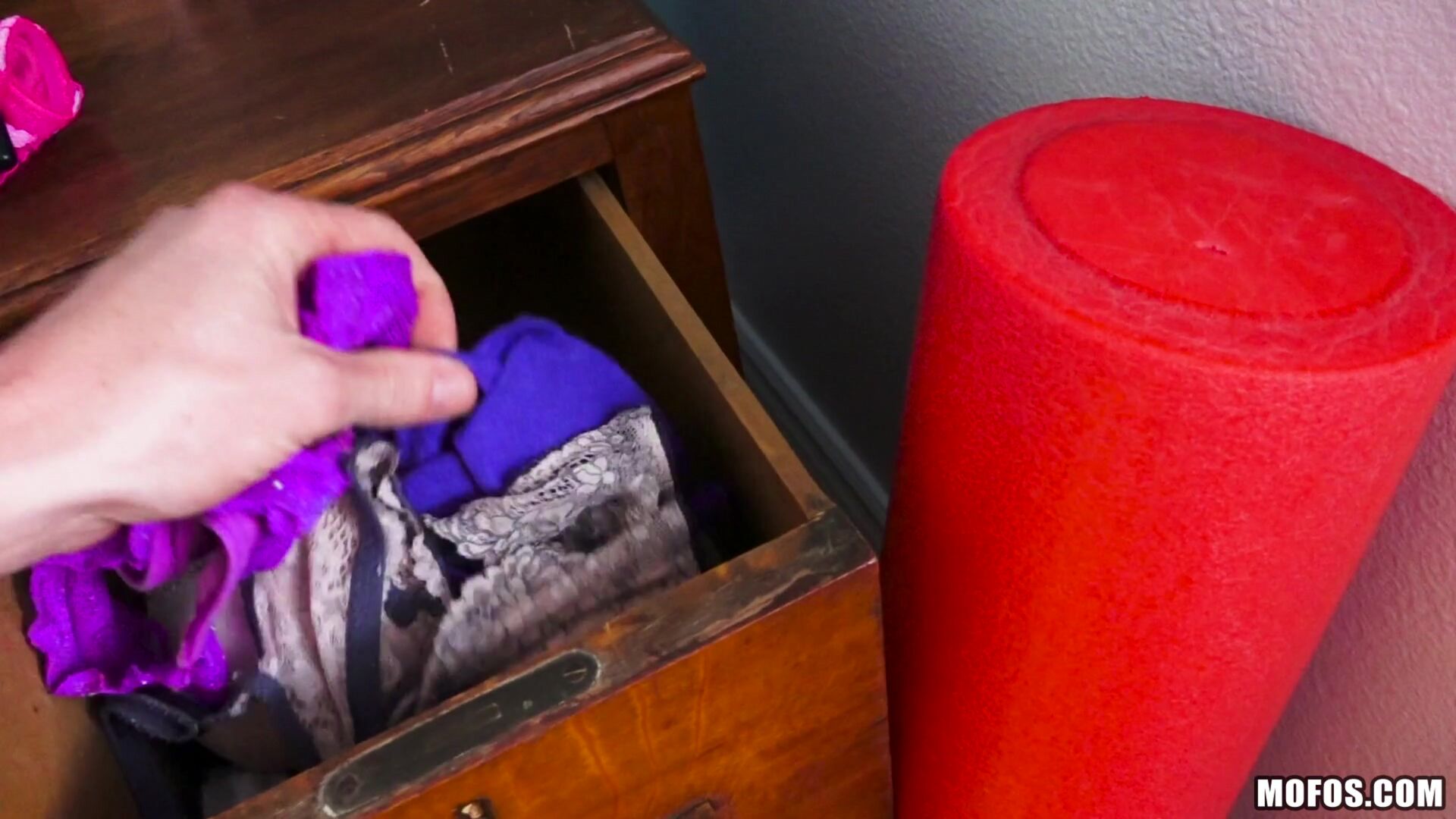 Pin-up Fucks Horny Roomie