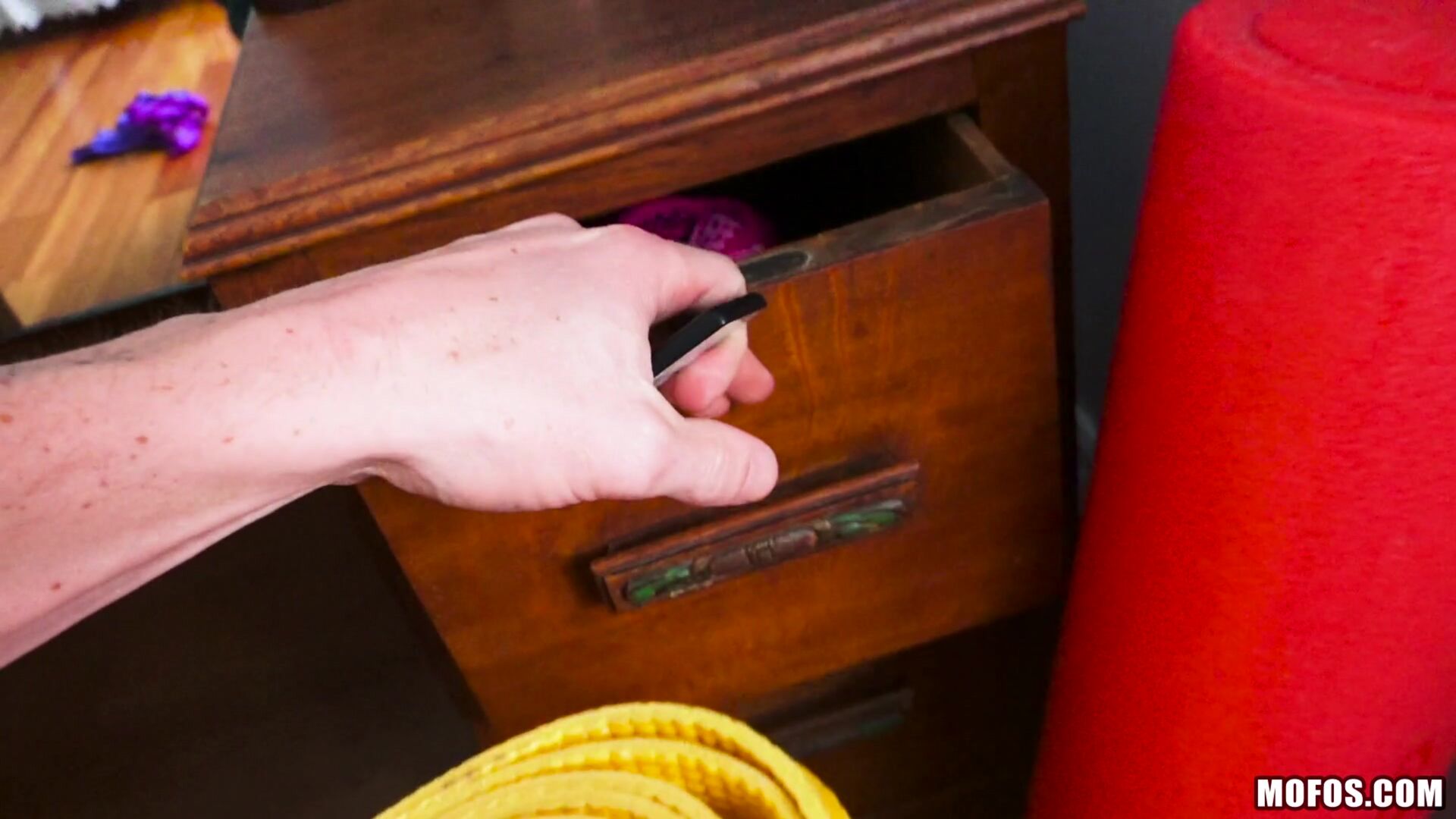 Pin-up Fucks Horny Roomie