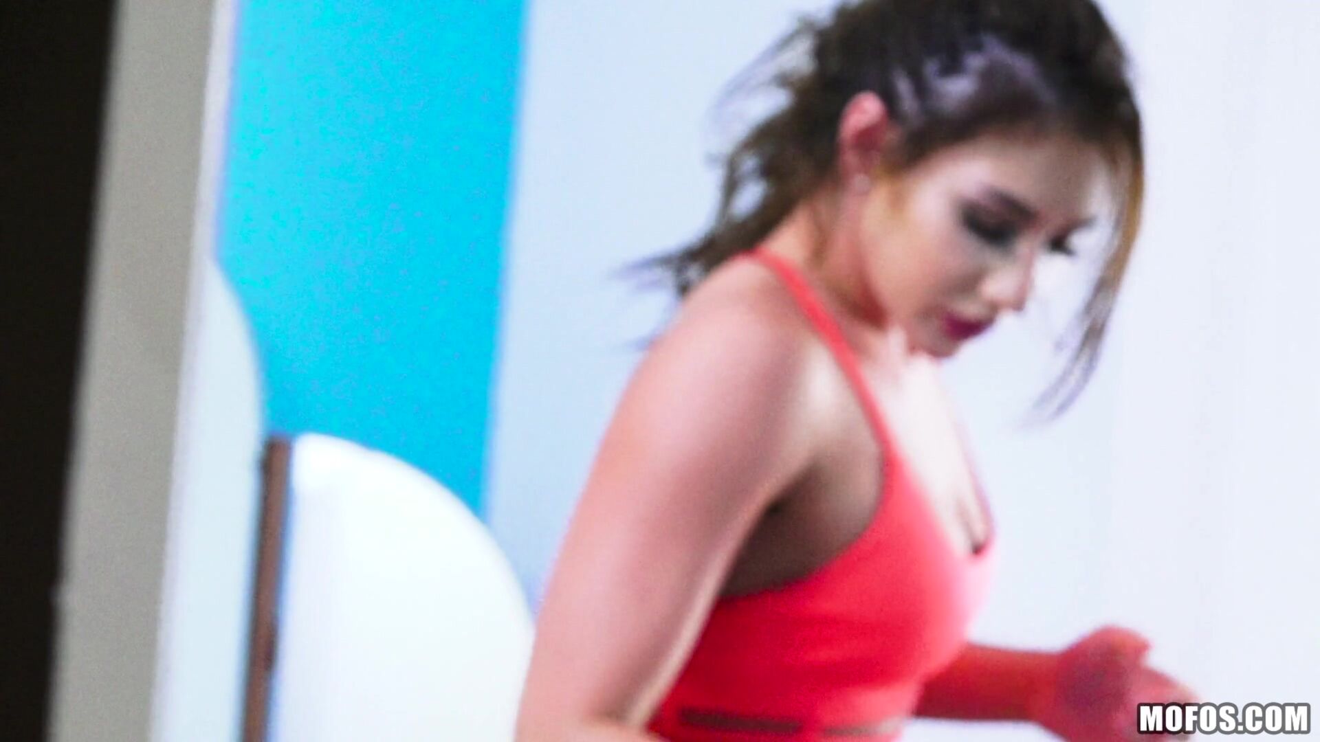 Pin-up Fucks Horny Roomie