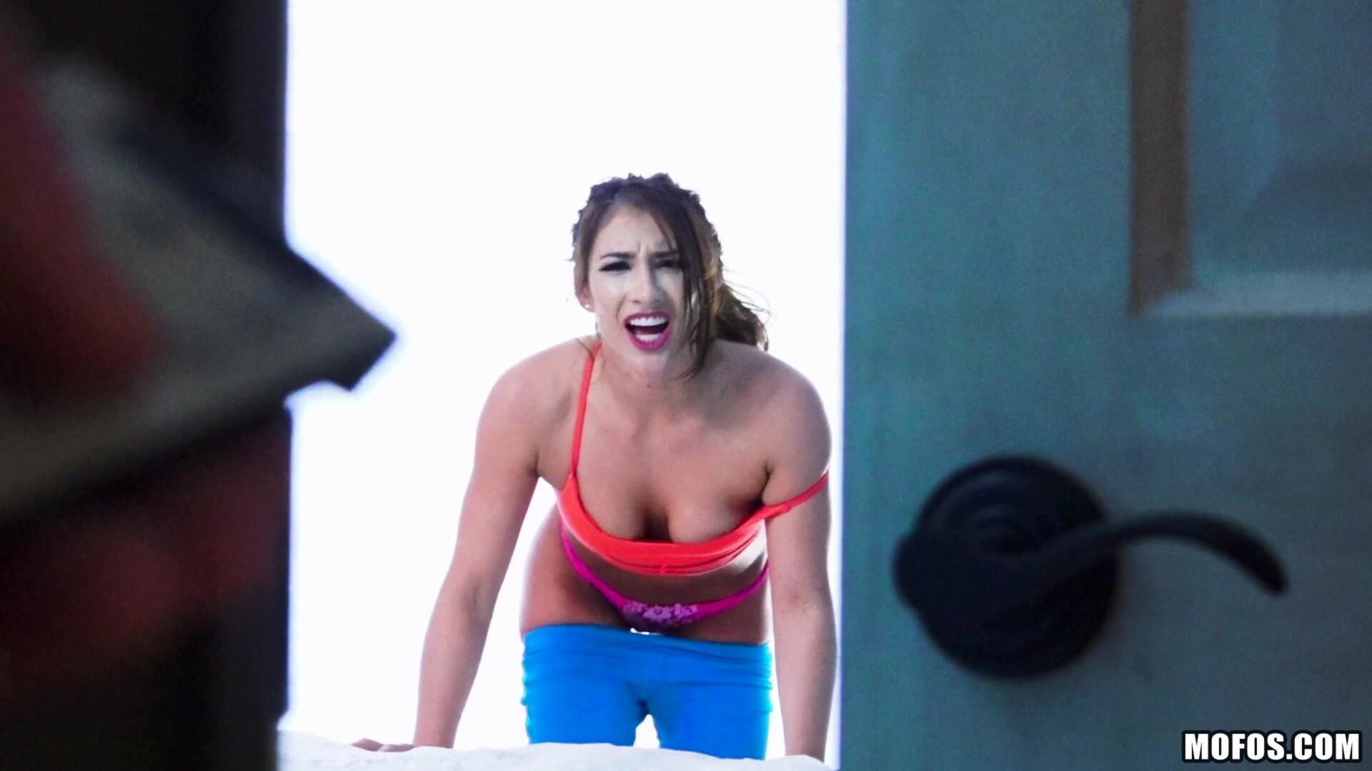 Pin-up Fucks Horny Roomie