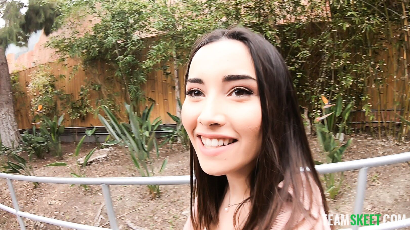 Flashing At The Theme Park