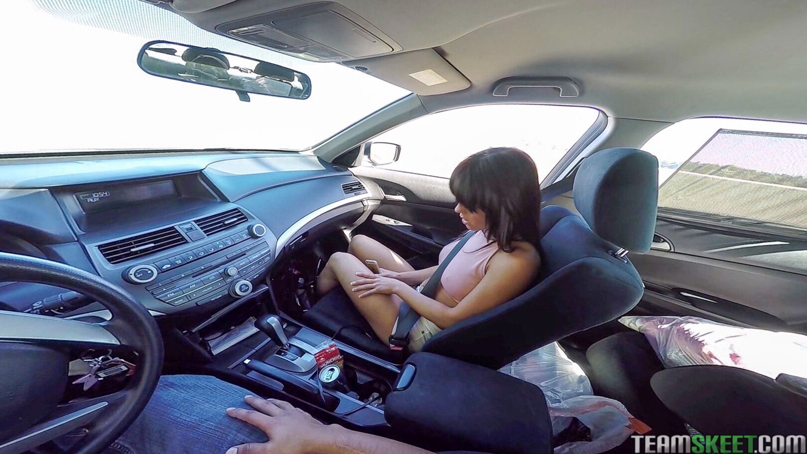 Stranded Babe Picked Up And Fucked