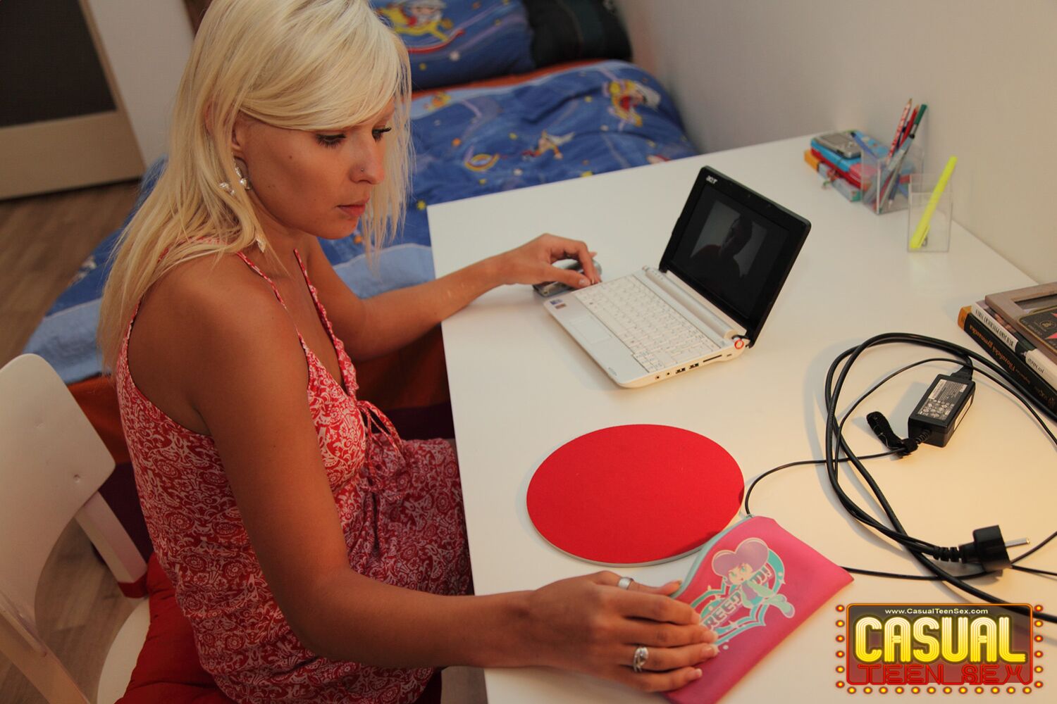 LATE FOR BUS, BUT NOT LATE FOR COCK