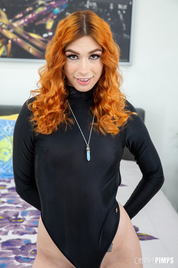 Feisty and Sexy Redhead Delilah Day Pleases You LIVE